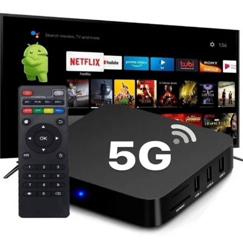 TV Smart Box Mxq Pro 5G Android 12.1 256GB+512GB