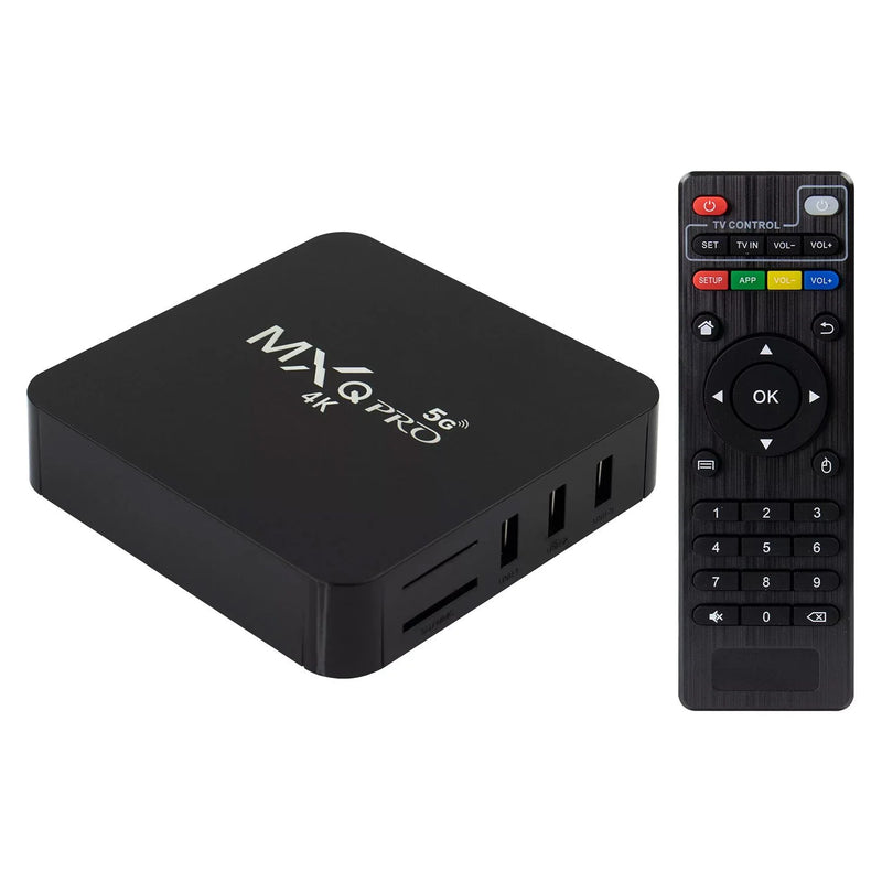 TV Smart Box Mxq Pro 5G Android 12.1 256GB+512GB