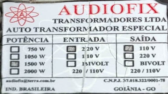 Transformador 220V Para 110V (Impressoras)