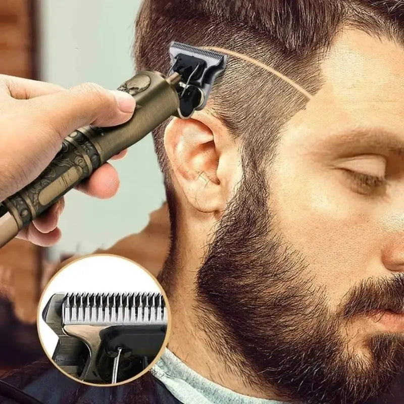 Máquininha de Cortar Cabelo, Barba - Aparador de cabelo profissional Aparador portátil sem fio (OJBKojbk)