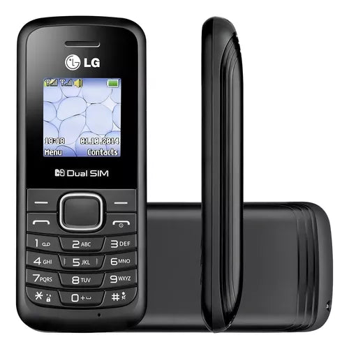 Celular LG B220 Dual SIM 32 MB preto 32 MB RAM