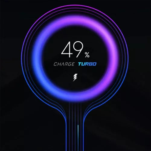 Carregador e cabo 33w carregamento rapido compativel com smartphone Xiaomi Mi9, Mi9 Pro, Mi9 T (k20), Mi9 T Pro