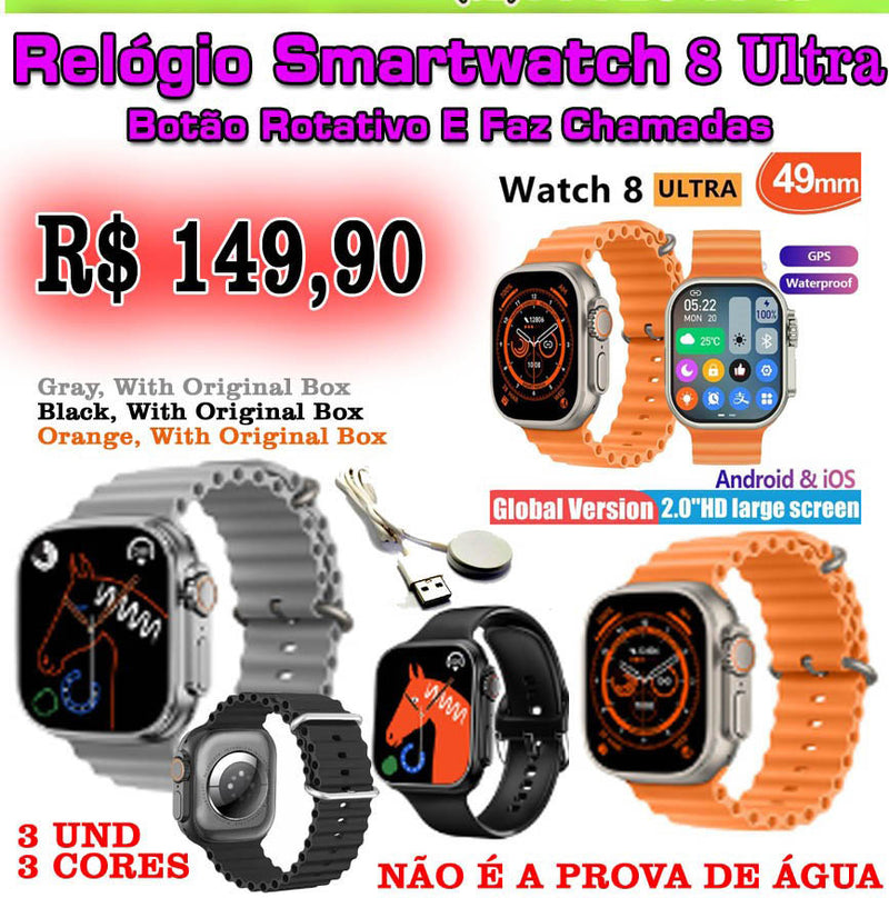 Relógio Smartwatch 8 Ultra