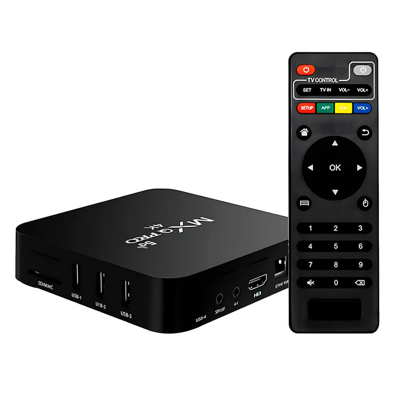 TV Smart Box Mxq Pro 5G Android 12.1 256GB+512GB